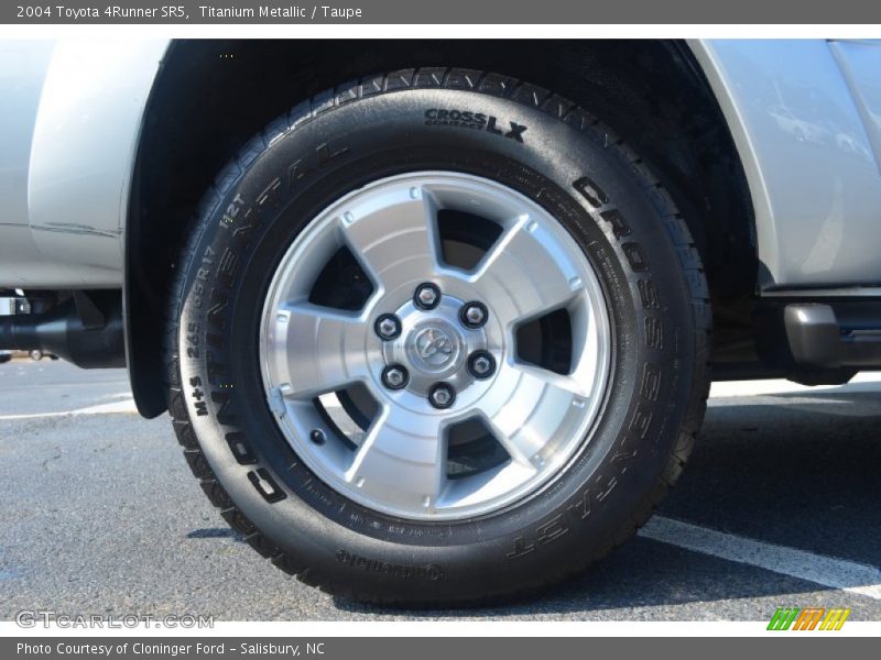 Titanium Metallic / Taupe 2004 Toyota 4Runner SR5