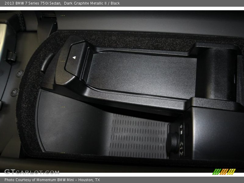 Dark Graphite Metallic II / Black 2013 BMW 7 Series 750i Sedan