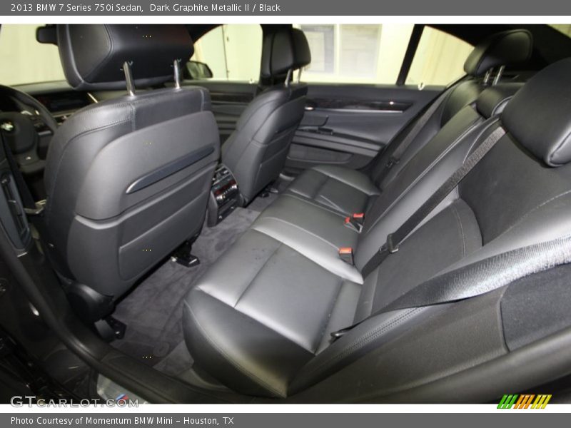 Dark Graphite Metallic II / Black 2013 BMW 7 Series 750i Sedan