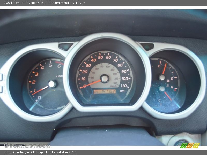 Titanium Metallic / Taupe 2004 Toyota 4Runner SR5