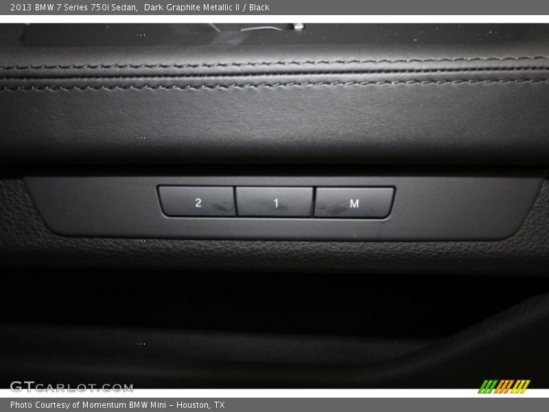 Dark Graphite Metallic II / Black 2013 BMW 7 Series 750i Sedan