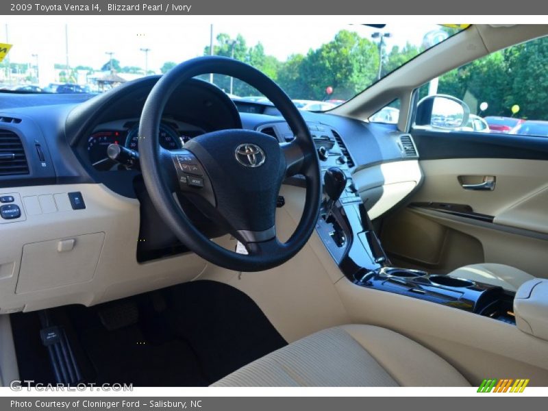 Blizzard Pearl / Ivory 2009 Toyota Venza I4