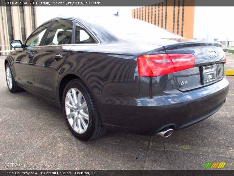 Oolong Gray Metallic / Black 2014 Audi A6 2.0T Sedan