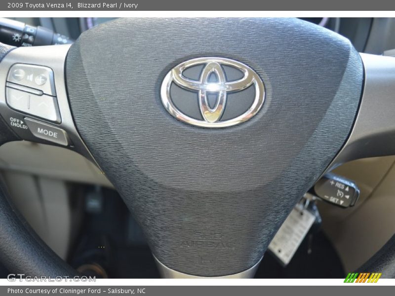 Blizzard Pearl / Ivory 2009 Toyota Venza I4