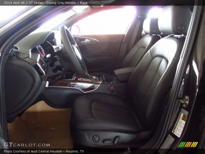 Oolong Gray Metallic / Black 2014 Audi A6 2.0T Sedan