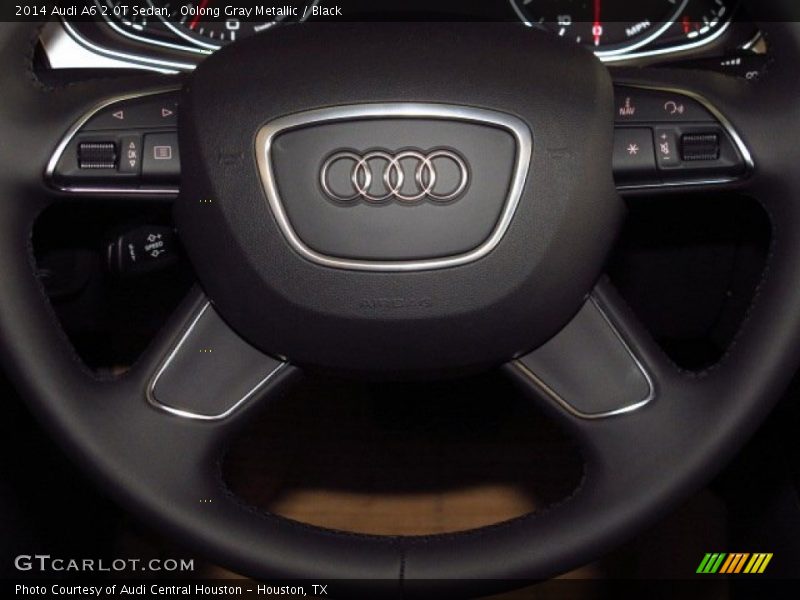 Oolong Gray Metallic / Black 2014 Audi A6 2.0T Sedan