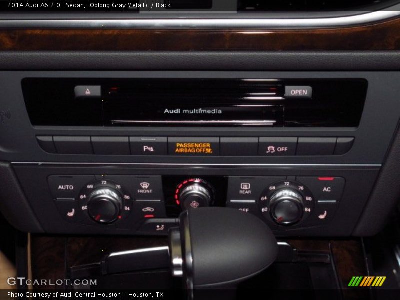 Oolong Gray Metallic / Black 2014 Audi A6 2.0T Sedan