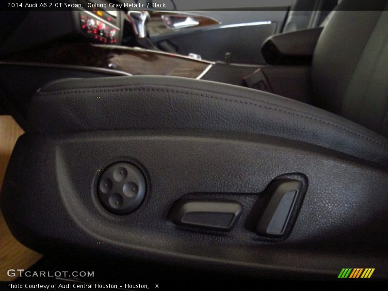 Oolong Gray Metallic / Black 2014 Audi A6 2.0T Sedan