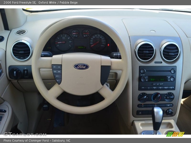 Oxford White / Pebble Beige 2006 Ford Freestyle SE