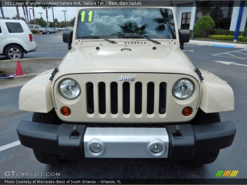 Sahara Tan / Black/Dark Saddle 2011 Jeep Wrangler Unlimited Sahara 4x4