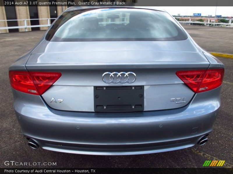 Quartz Gray Metallic / Black 2014 Audi A7 3.0T quattro Premium Plus