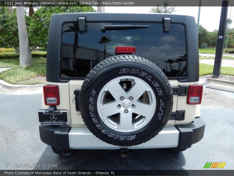 Sahara Tan / Black/Dark Saddle 2011 Jeep Wrangler Unlimited Sahara 4x4