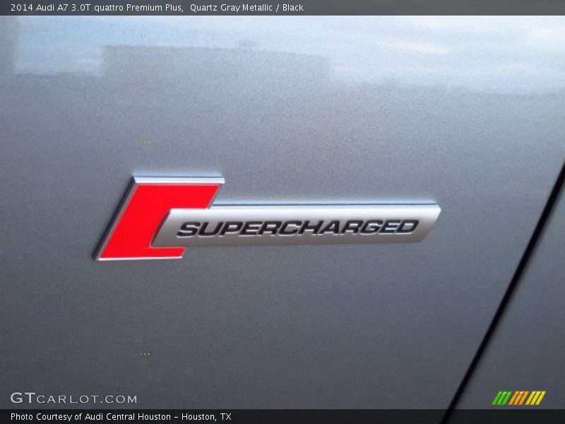 Quartz Gray Metallic / Black 2014 Audi A7 3.0T quattro Premium Plus
