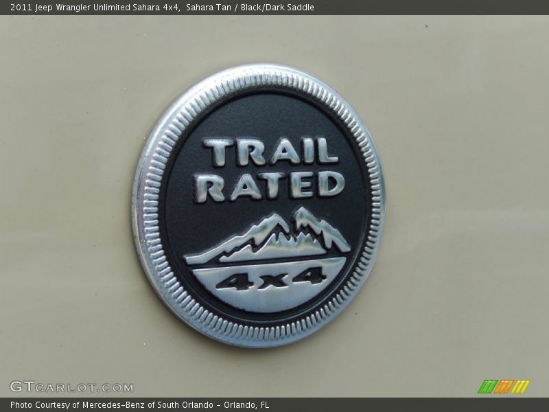  2011 Wrangler Unlimited Sahara 4x4 Logo