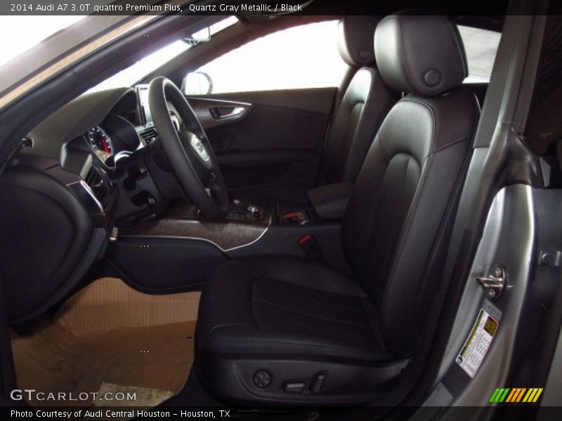 Quartz Gray Metallic / Black 2014 Audi A7 3.0T quattro Premium Plus