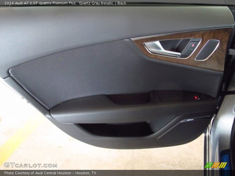 Quartz Gray Metallic / Black 2014 Audi A7 3.0T quattro Premium Plus