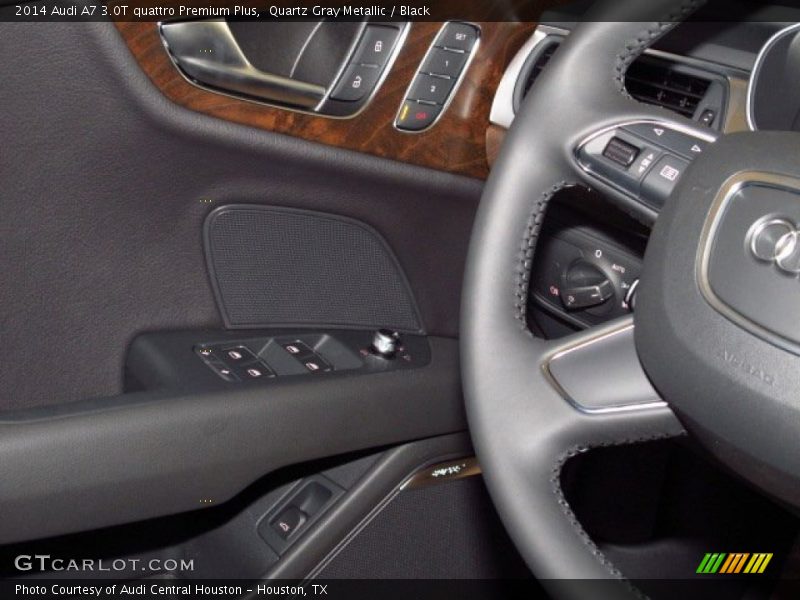 Quartz Gray Metallic / Black 2014 Audi A7 3.0T quattro Premium Plus