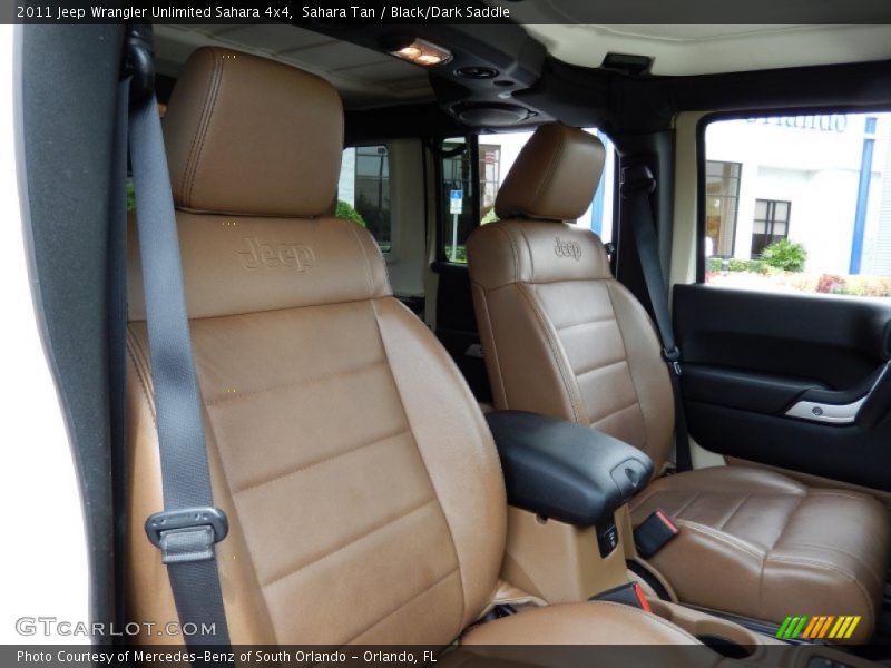 Sahara Tan / Black/Dark Saddle 2011 Jeep Wrangler Unlimited Sahara 4x4