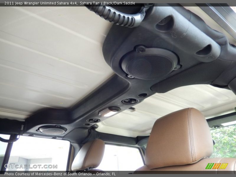 Audio System of 2011 Wrangler Unlimited Sahara 4x4