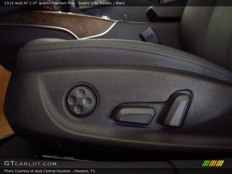 Quartz Gray Metallic / Black 2014 Audi A7 3.0T quattro Premium Plus