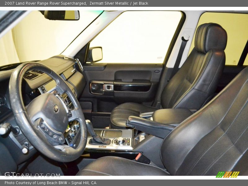 Front Seat of 2007 Range Rover Supercharged