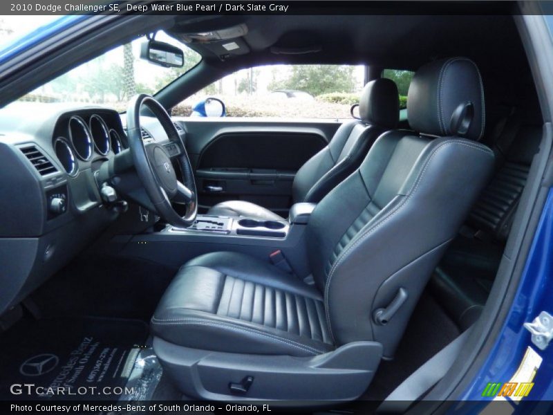  2010 Challenger SE Dark Slate Gray Interior