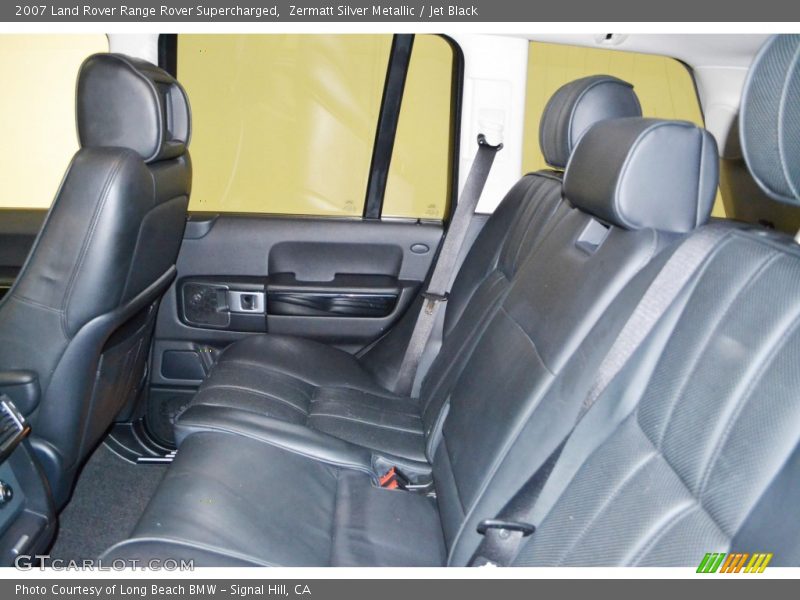Rear Seat of 2007 Range Rover Supercharged