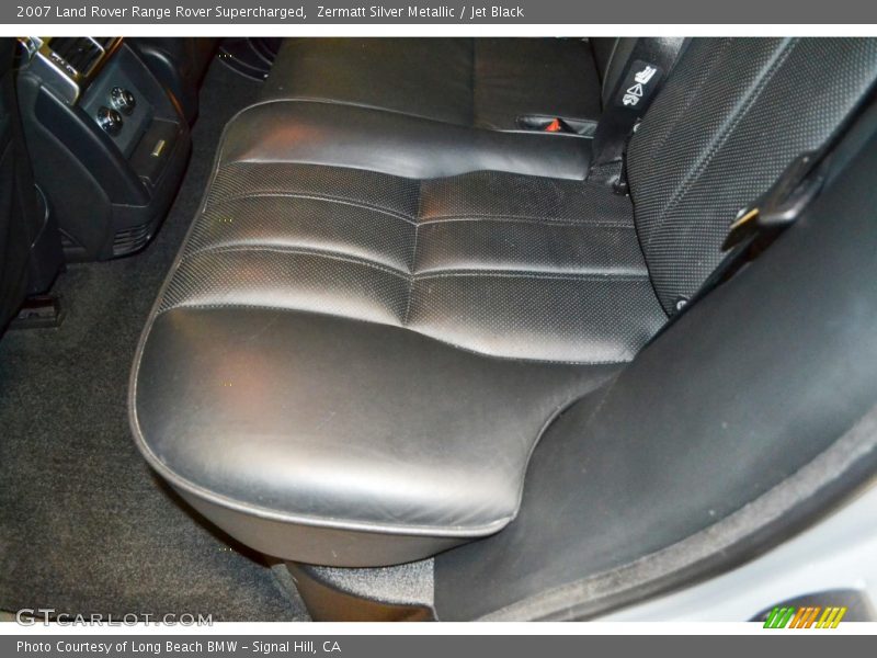 Zermatt Silver Metallic / Jet Black 2007 Land Rover Range Rover Supercharged