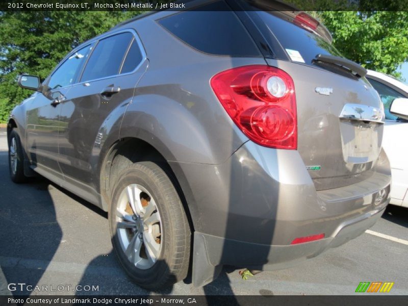 Mocha Steel Metallic / Jet Black 2012 Chevrolet Equinox LT