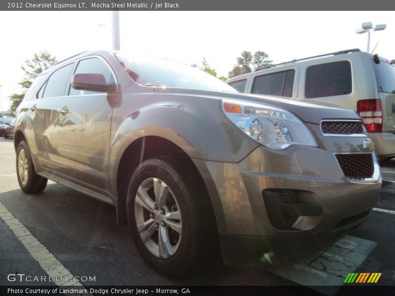 Mocha Steel Metallic / Jet Black 2012 Chevrolet Equinox LT