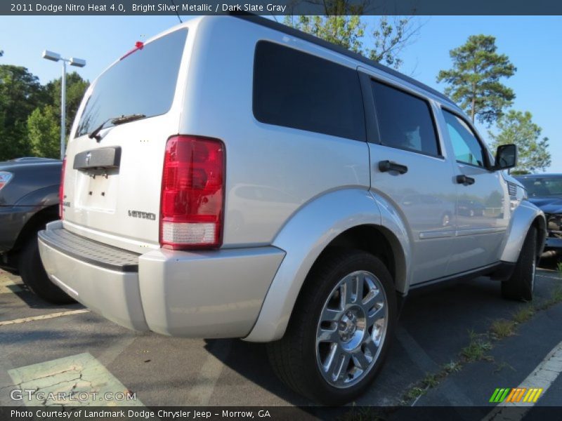 Bright Silver Metallic / Dark Slate Gray 2011 Dodge Nitro Heat 4.0