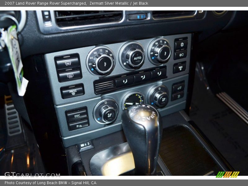 Controls of 2007 Range Rover Supercharged