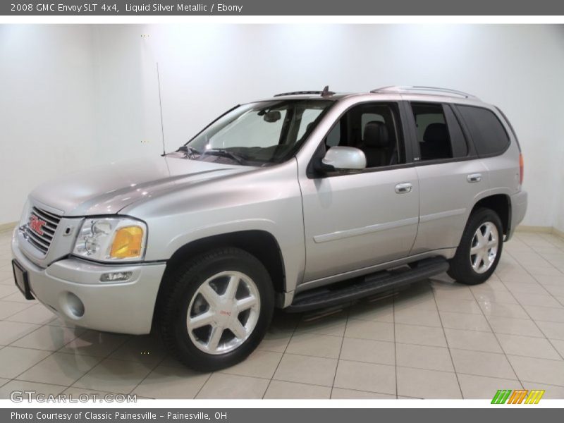 Liquid Silver Metallic / Ebony 2008 GMC Envoy SLT 4x4