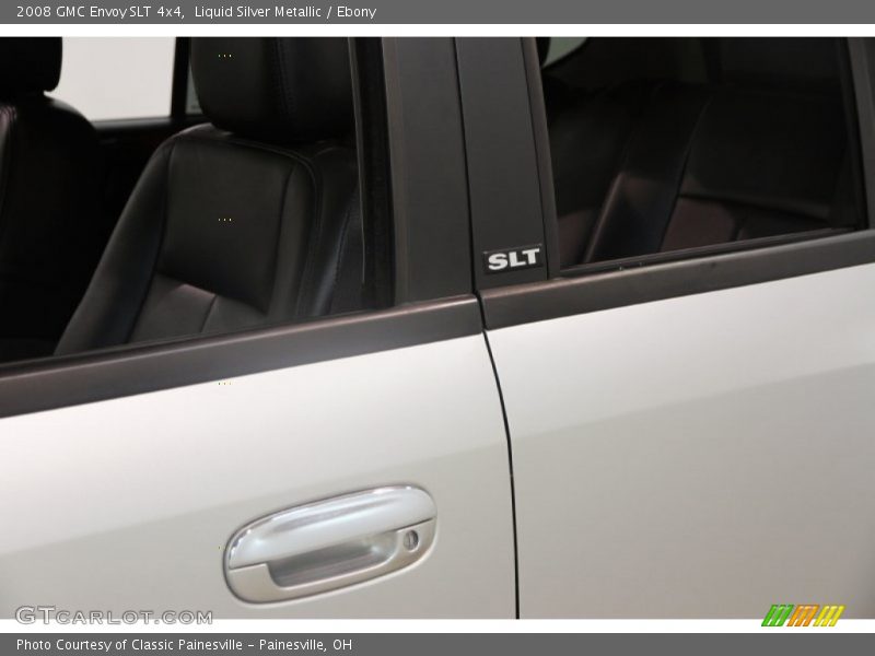 Liquid Silver Metallic / Ebony 2008 GMC Envoy SLT 4x4
