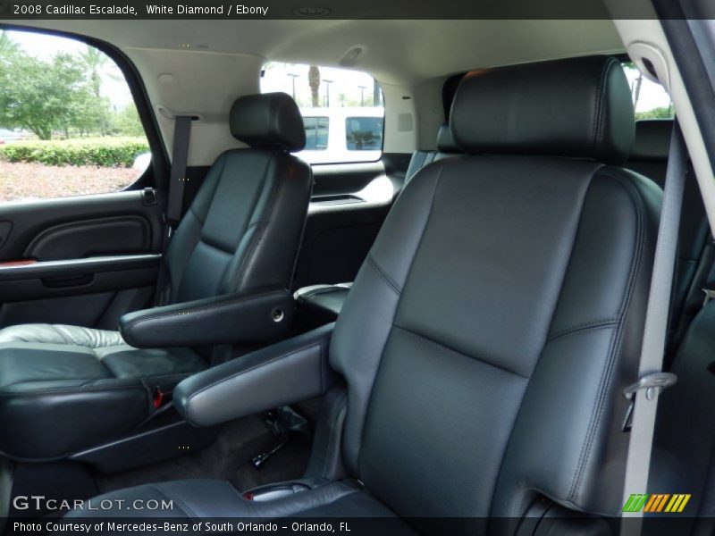White Diamond / Ebony 2008 Cadillac Escalade