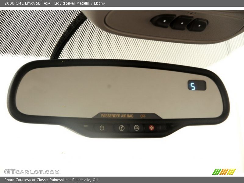 Liquid Silver Metallic / Ebony 2008 GMC Envoy SLT 4x4