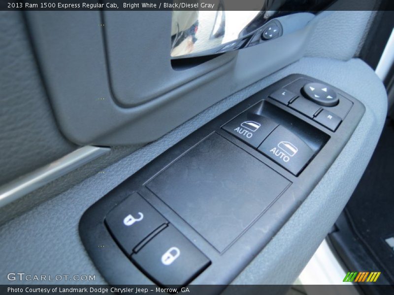 Bright White / Black/Diesel Gray 2013 Ram 1500 Express Regular Cab