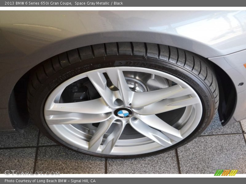 Space Gray Metallic / Black 2013 BMW 6 Series 650i Gran Coupe
