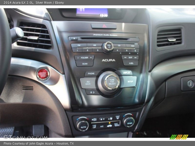 Controls of 2014 ILX 2.0L