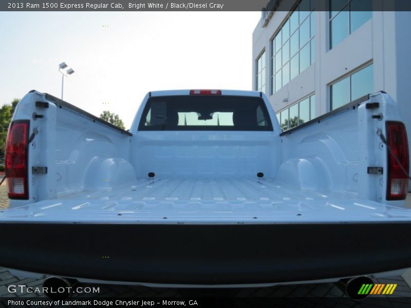 Bright White / Black/Diesel Gray 2013 Ram 1500 Express Regular Cab