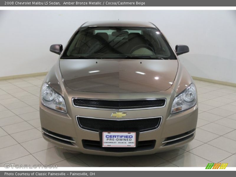 Amber Bronze Metallic / Cocoa/Cashmere Beige 2008 Chevrolet Malibu LS Sedan