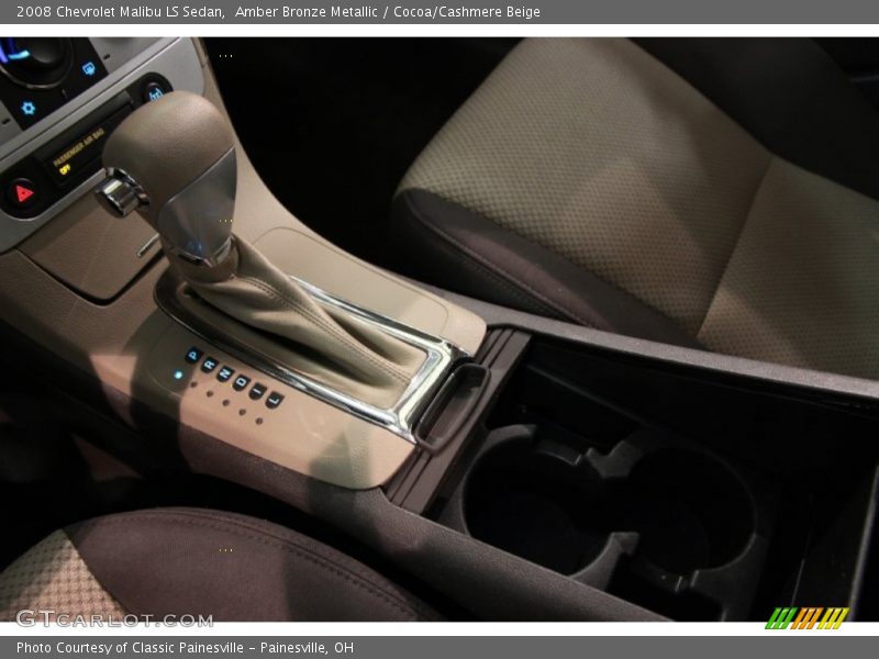Amber Bronze Metallic / Cocoa/Cashmere Beige 2008 Chevrolet Malibu LS Sedan