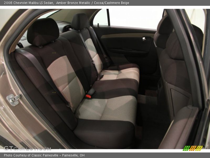 Amber Bronze Metallic / Cocoa/Cashmere Beige 2008 Chevrolet Malibu LS Sedan