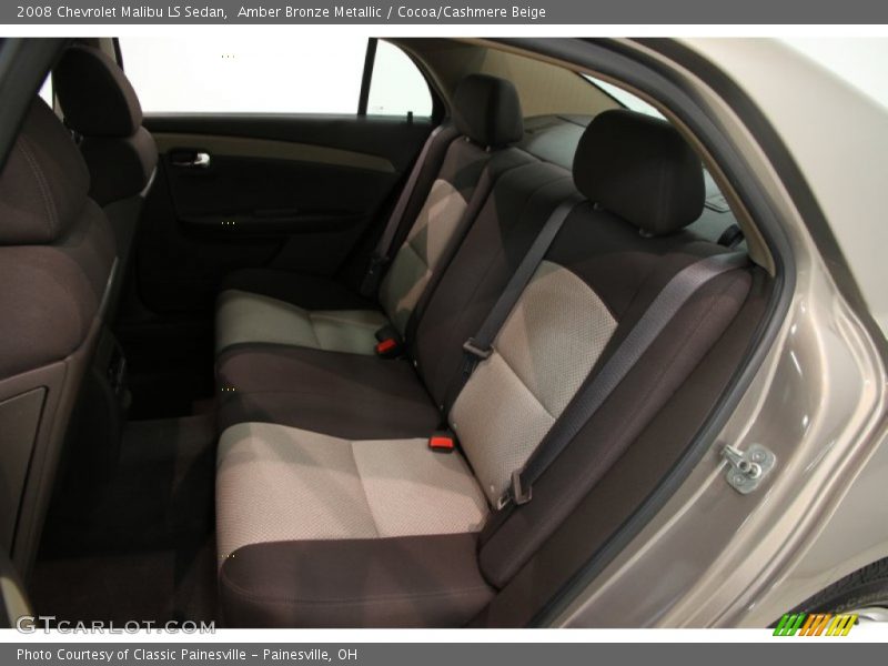 Amber Bronze Metallic / Cocoa/Cashmere Beige 2008 Chevrolet Malibu LS Sedan