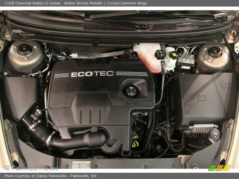 Amber Bronze Metallic / Cocoa/Cashmere Beige 2008 Chevrolet Malibu LS Sedan