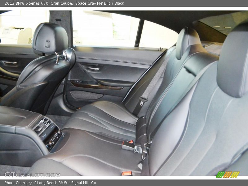 Space Gray Metallic / Black 2013 BMW 6 Series 650i Gran Coupe