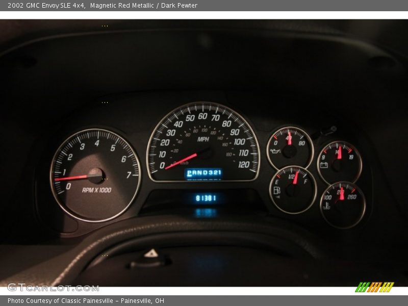  2002 Envoy SLE 4x4 SLE 4x4 Gauges