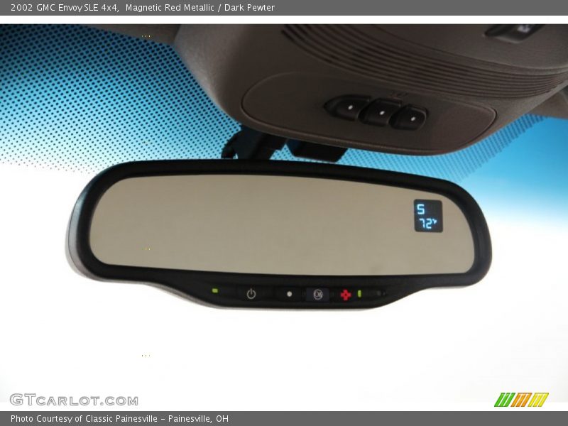 Magnetic Red Metallic / Dark Pewter 2002 GMC Envoy SLE 4x4