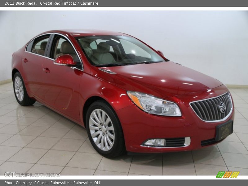 Crystal Red Tintcoat / Cashmere 2012 Buick Regal