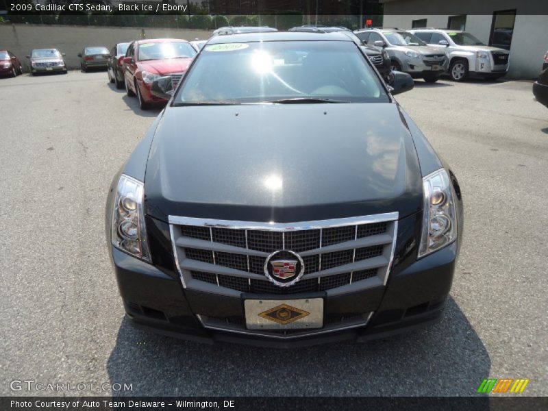 Black Ice / Ebony 2009 Cadillac CTS Sedan